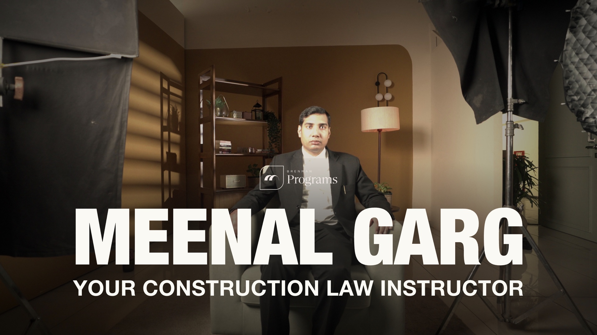 Construction Law thumbnail option: Meenal Garg, your Construction Law instructor
