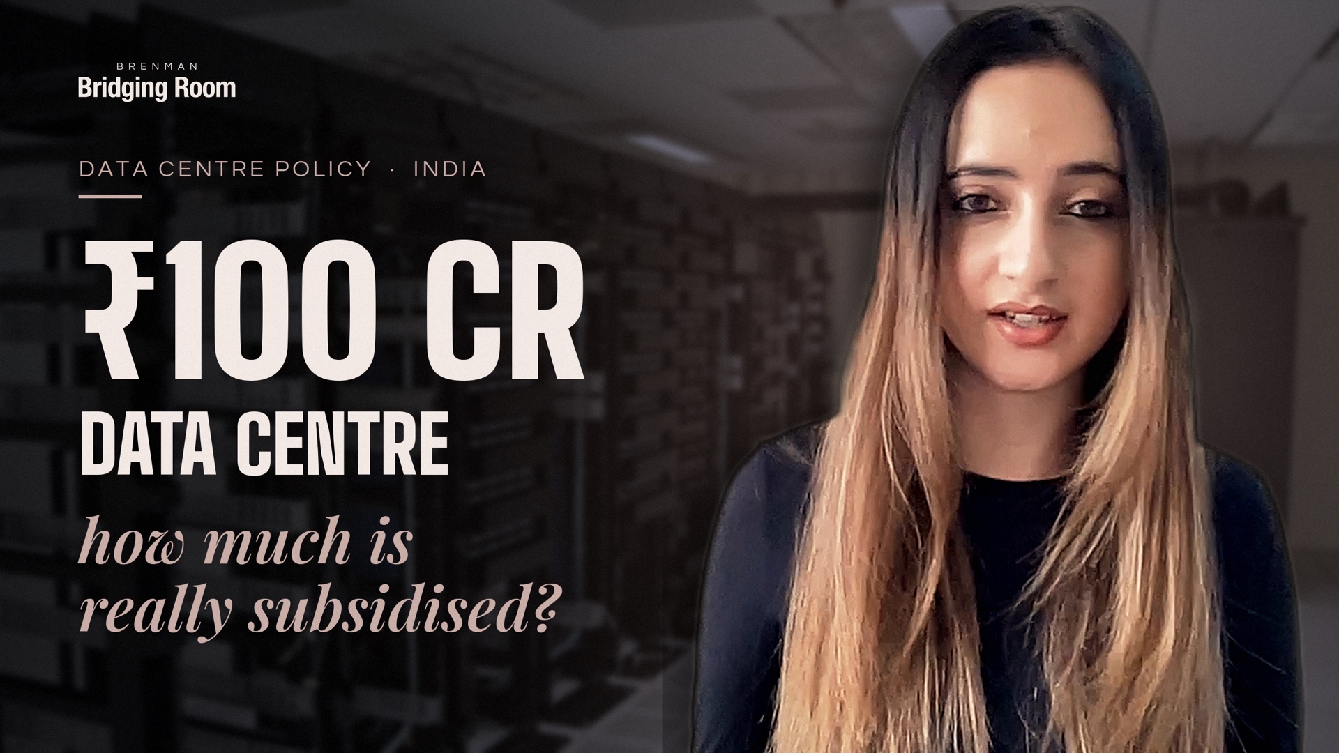Bridging Room thumbnail: Rs 100 crore data centre, how much is really subsidised?